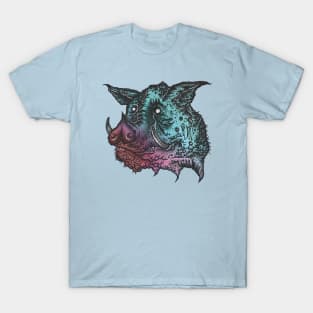 Acid pig head T-Shirt